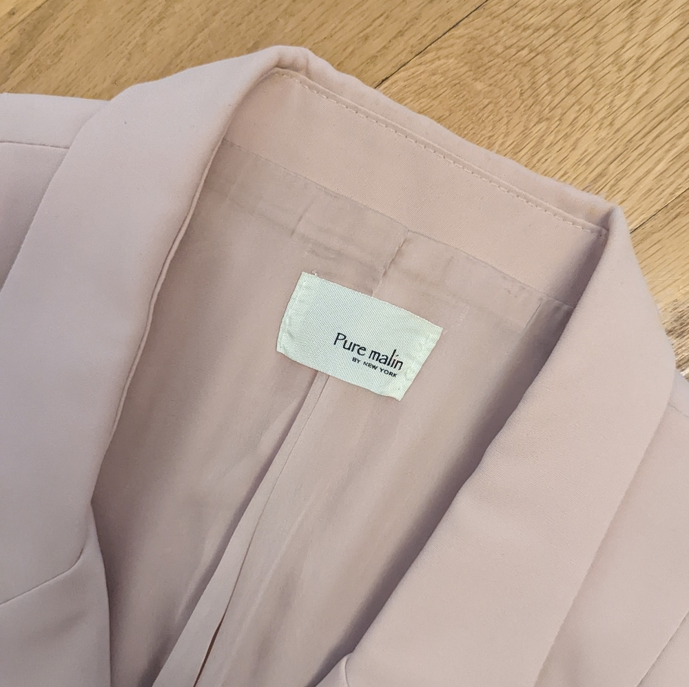 Pink Button Down Blazer - image 4